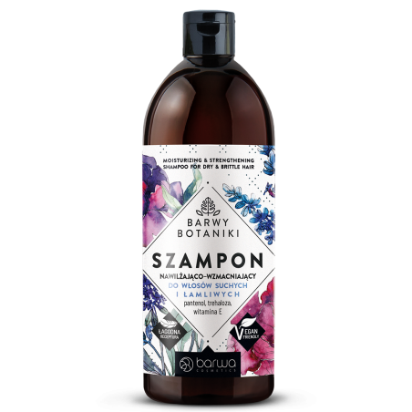 SZAMPON NAWILŻAJĄCO – WZMACNIAJĄCY do włosów suchych i łamliwych 480 ml