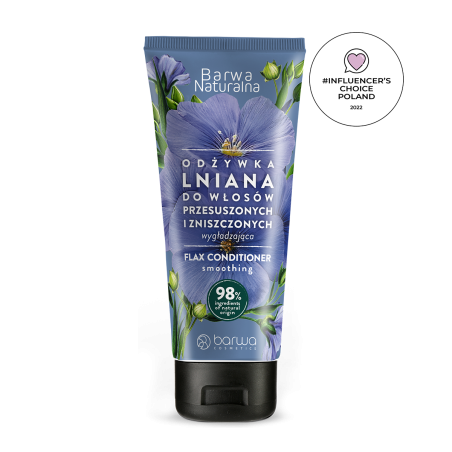 Wygładzająca odżywka Lniana Barwa Naturalna 200ml
