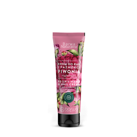 Wygładzający krem do rąk Piwonia Barwa Naturalna 100 ml