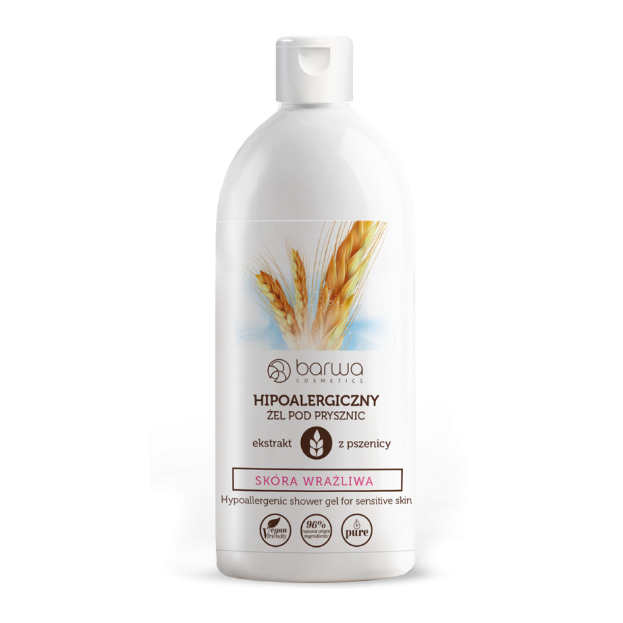 Hipoalergiczny żel pod prysznic do skóry wrażliwej