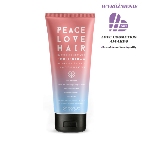 Naturalna Odżywka Emolientowa Peace Love Hair 180 ml