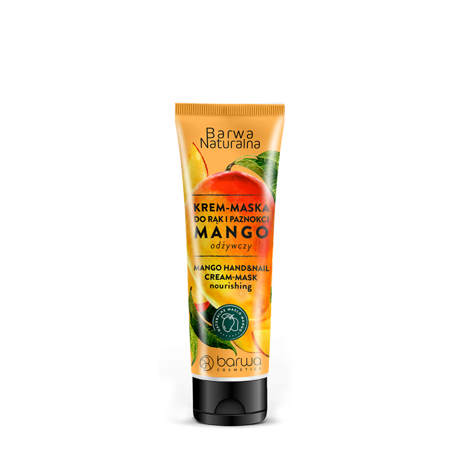Krem-maska Mango do rąk i paznokci odżywczy Barwa Naturalna 100 ml