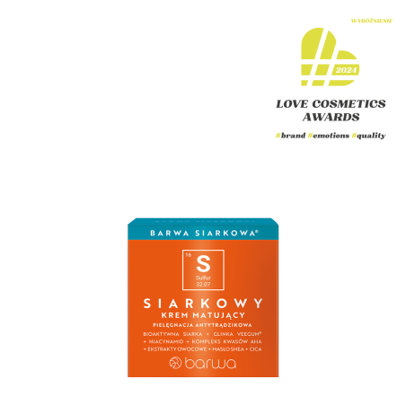 Siarkowy Krem Matujący Barwa Siarkowa 50 ml