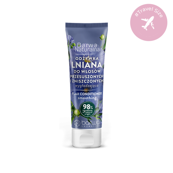 MINI Odżywka Lniana wygładzająca w tubie Barwa Naturalna 75 ml