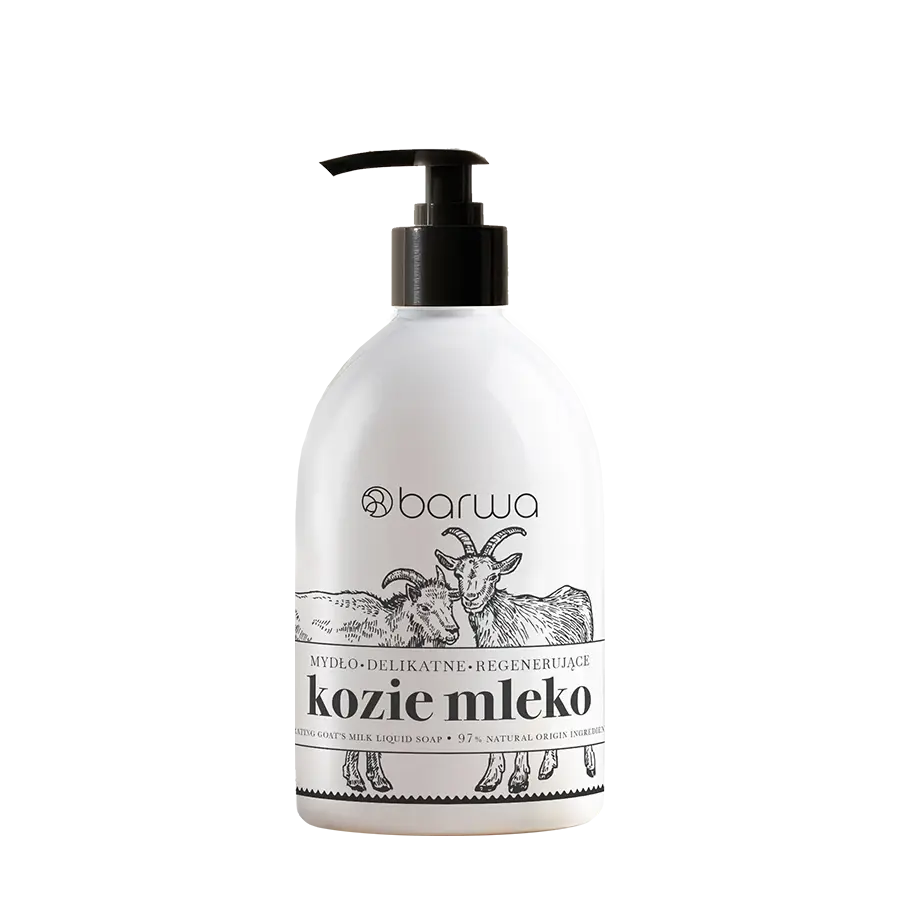 Mydło w płynie kozie mleko Barwa 450 ml Mydło w płynie kozie mleko Barwa 450 ml