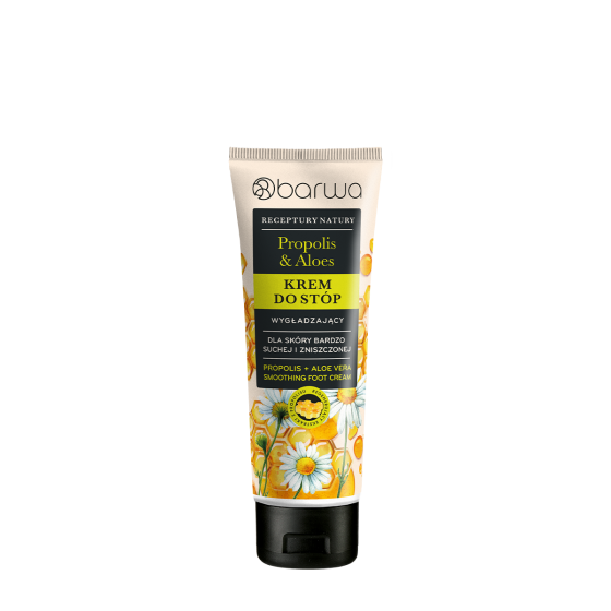Krem do stóp wygładzający Propolis + Aloes Receptury Natury