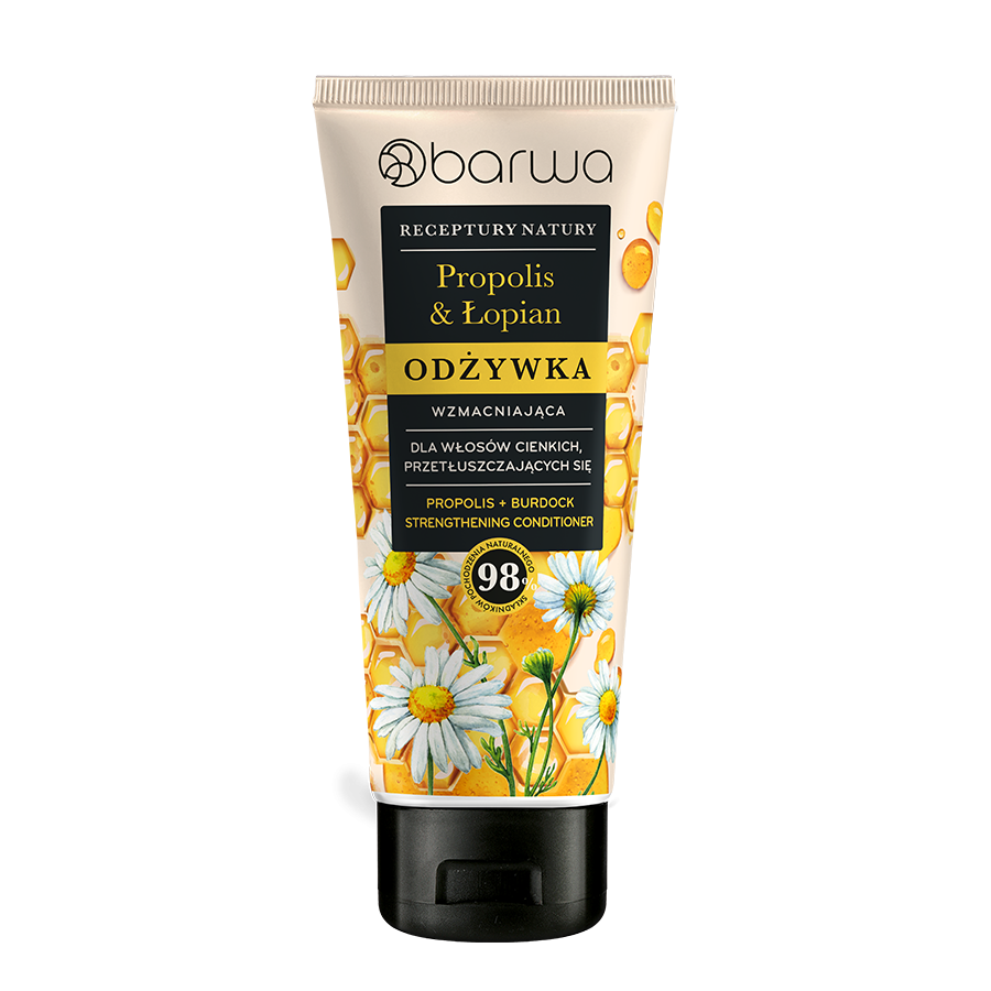 Odżywka Wzmacniająca Propolis + Łopian Receptury Natury Odżywka Wzmacniająca Propolis + Łopian Receptury Natury
