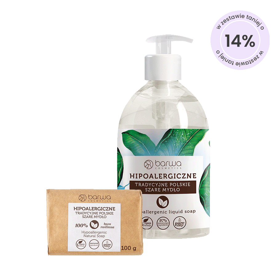 Zestaw "Szare mydło"