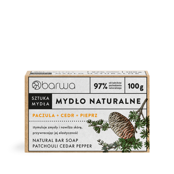 Mydło w kostce naturalne paczula 100 g