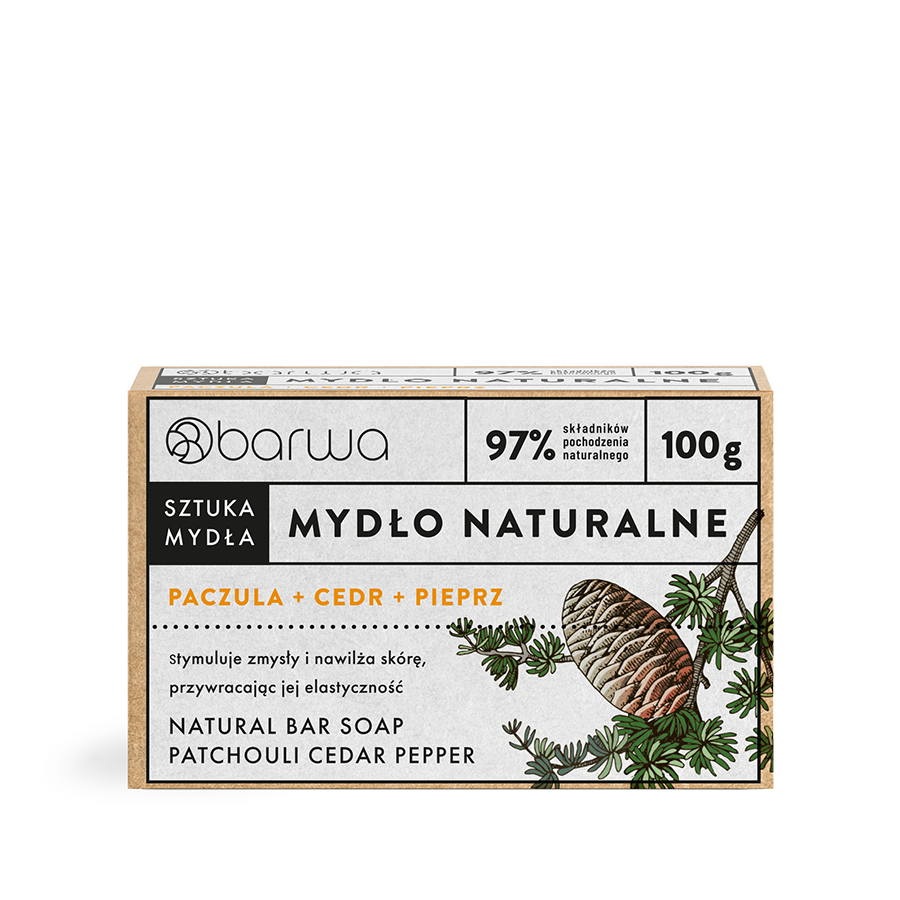 Mydło w kostce naturalne paczula 100 g