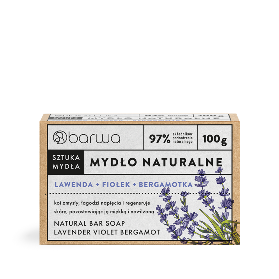 Mydło w kostce naturalne lawenda 100 g