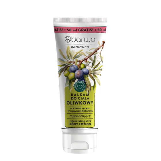 Balsam do ciała Oliwkowy regenerujący Barwa Naturalna 250 ml