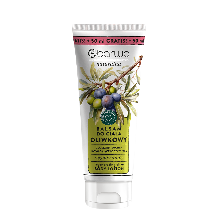 Balsam do ciała Oliwkowy regenerujący Barwa Naturalna 250 ml