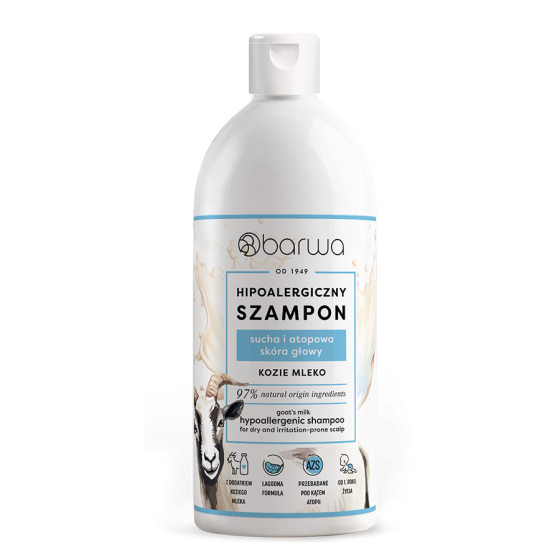 Hipoalergiczny szampon kozie mleko 400 ml
