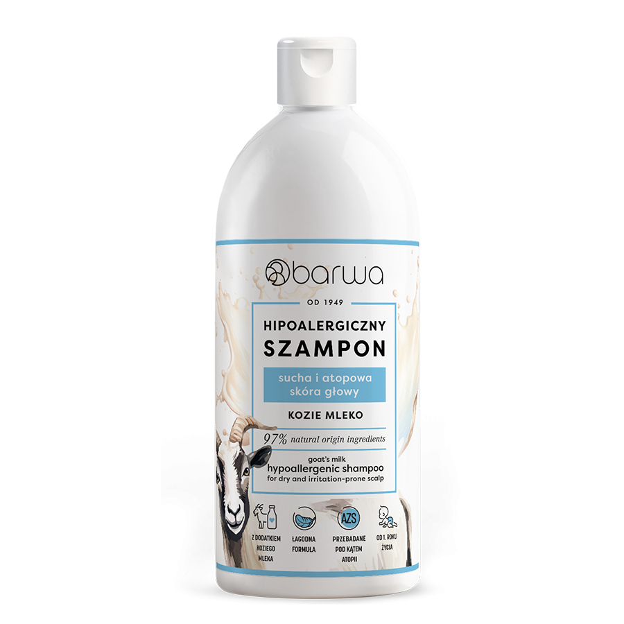 Hipoalergiczny szampon kozie mleko 400 ml