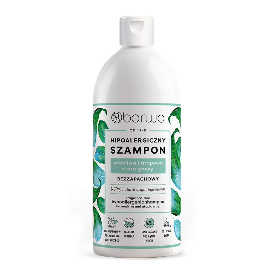 Hipoalergiczny szampon bezzapachowy 400 ml