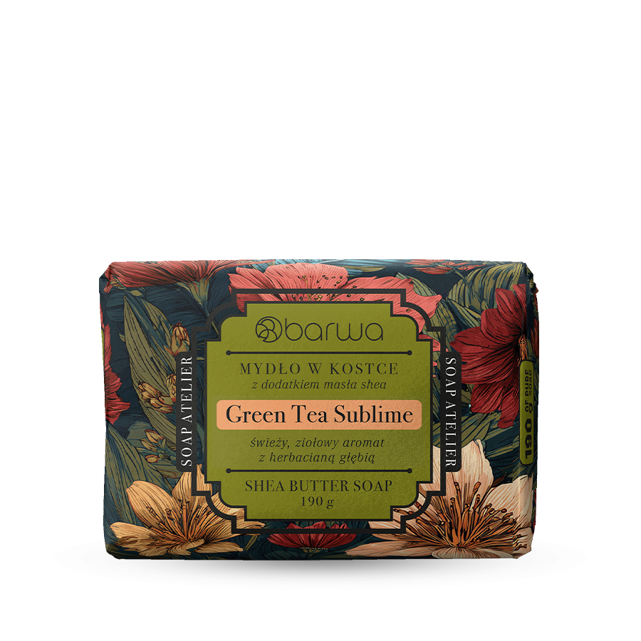 Mydło w kostce Green Tea Soap Atelier 190 g