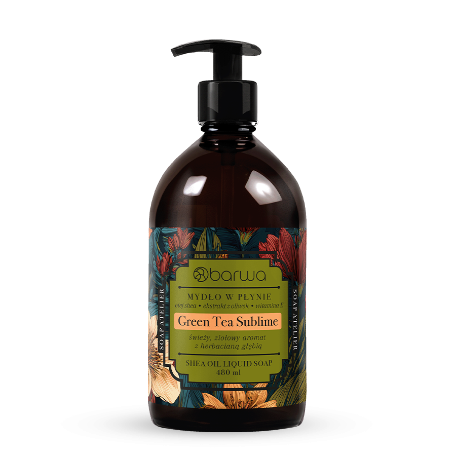 Mydło w płynie Green Tea Soap Atelier 480 ml