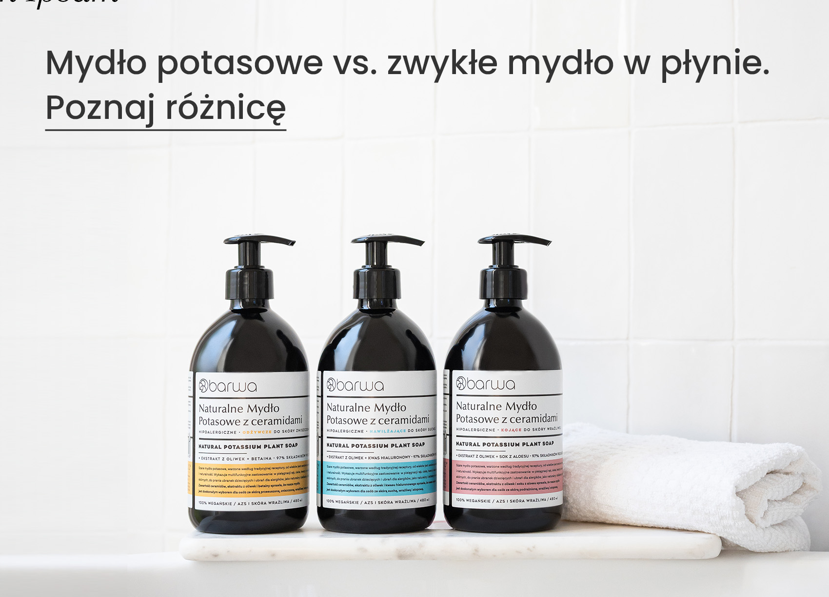mydła potasowe